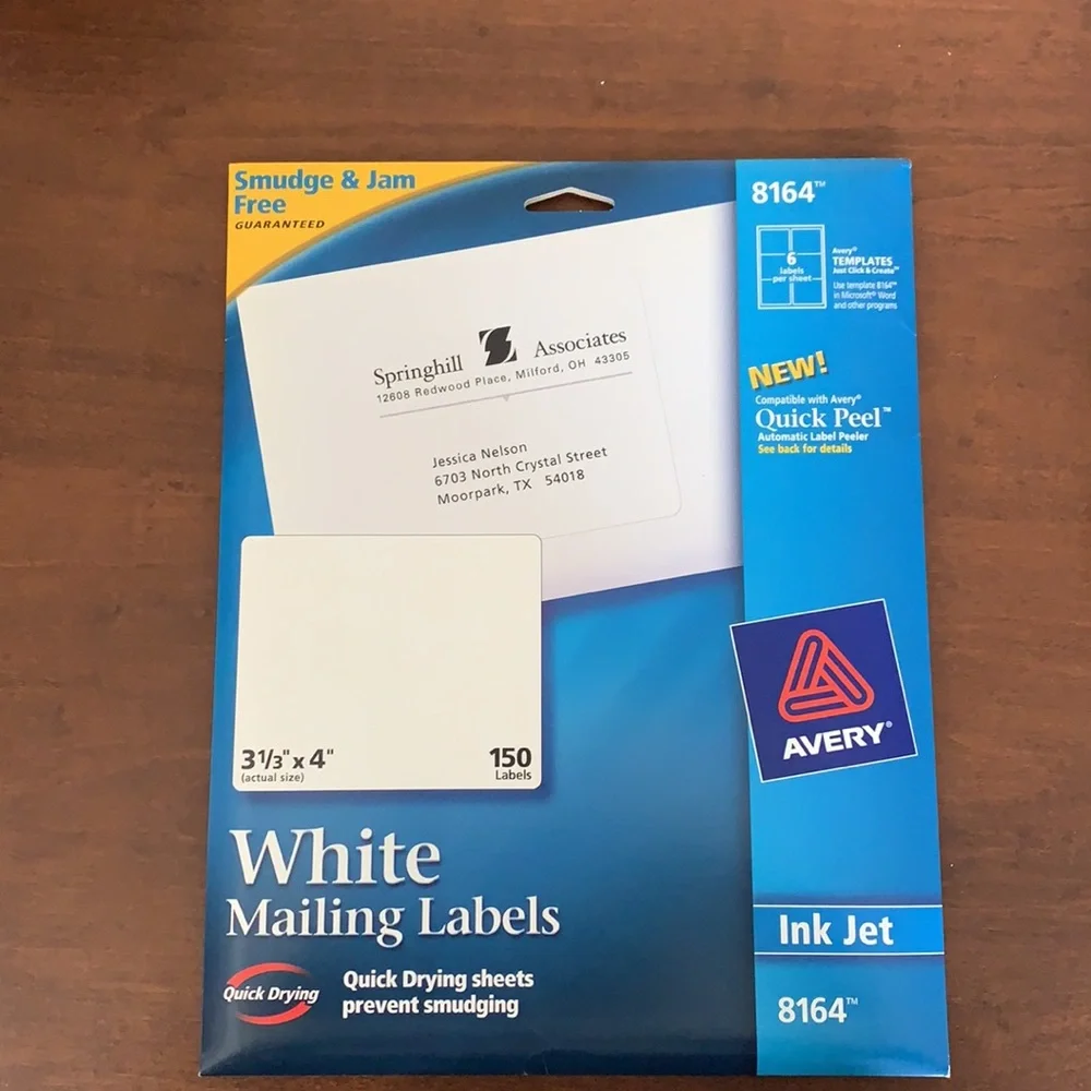 Office Supplies, Mailing Labels, Photo Paper, Printing Paper
